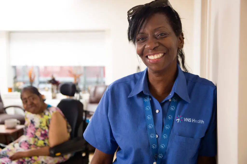 Smiling VNS Health occupational therapist