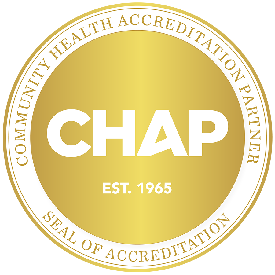 Community Health Accreditation Partner (CHAP) Deemed Status Seal of Accreditation
